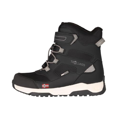 Trollkids Kids Lofoten Winter Boots PRO 37, black von Trollkids