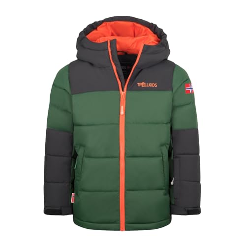 Trollkids Kids Narvik Jacket PRO 104, Forest Green von Trollkids