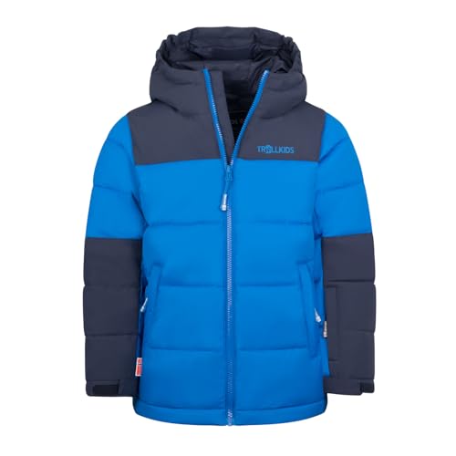 Trollkids Kids Narvik Jacket PRO 128, medium Blue/Navy von Trollkids