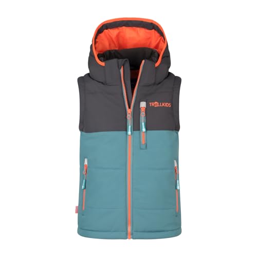 Trollkids Kids Narvik Vest XT 152, stormy blue von Trollkids