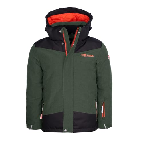Trollkids Kids Norefjell Jacket 152, Forest Green von Trollkids
