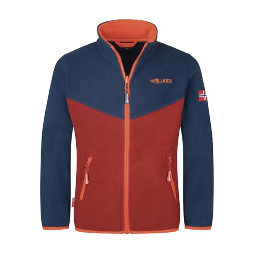 Trollkids Kids Oppdal Jacket XT 128, Carmin red von Trollkids
