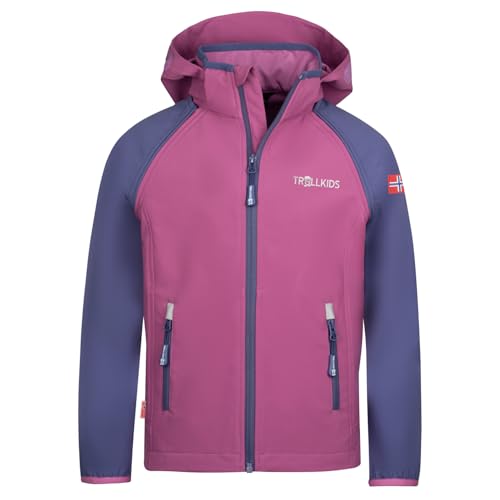 Trollkids Kids Rondane Zip Off Jacket XT 176, Mallow pink von Trollkids