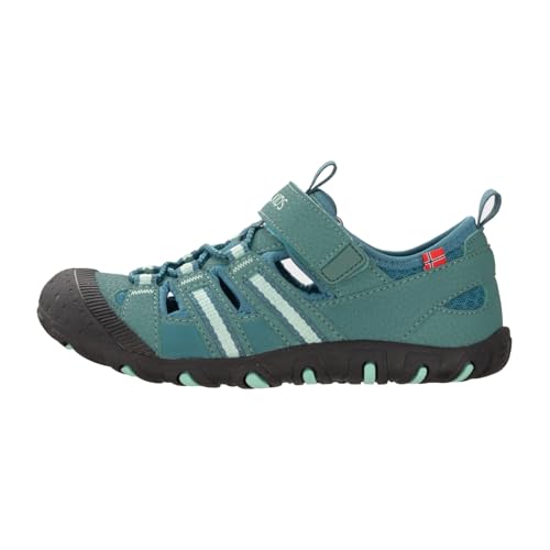 Trollkids Kids Sandefjord Sandal XT 27, teal/aqua Trollkids Kids Sandefjord Sandal XT 27, teal/aqua von Trollkids