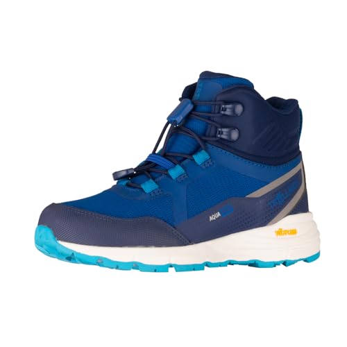 Trollkids Kids Skarvan Hiker Mid XT 32, Pool Blue von Trollkids