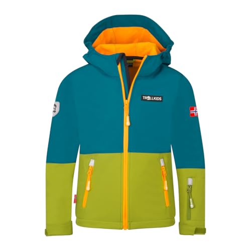 Trollkids Kids Skjorta Jacket 164, pear Green von Trollkids
