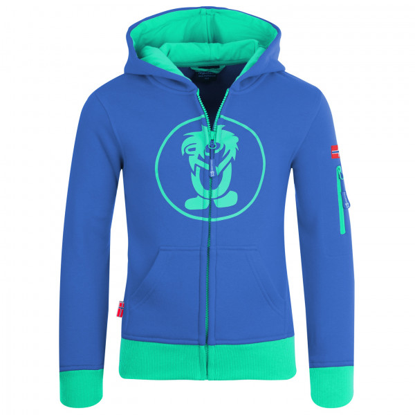 Trollkids - Kids Sortland Jacket - Hoodie Gr 164 blau von Trollkids