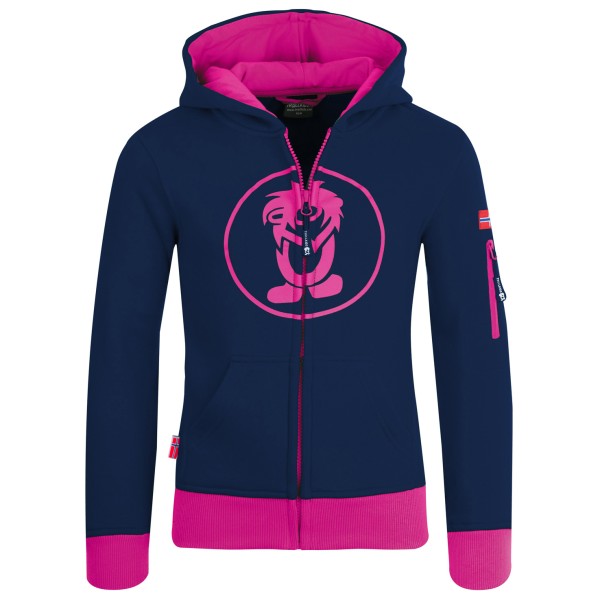 Trollkids - Kids Sortland Jacket - Hoodie Gr 92 blau von Trollkids