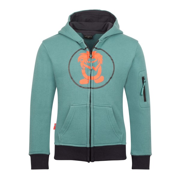 Trollkids - Kids Sortland Jacket - Hoodie Gr 92 türkis von Trollkids