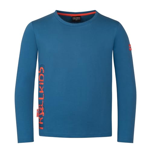Trollkids Kids Stavanger Longsleeve XT 152, Light Blue von Trollkids