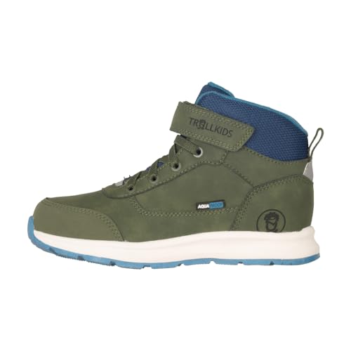 Trollkids Kids Stavanger Mid Cut XT 29, Pine Green von Trollkids