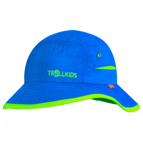 Trollkids - Kids Trollfjord Hat - Hut Gr 48-52 cm - 2-5 Years;52-56 cm - 6-12 Years blau;bunt von Trollkids