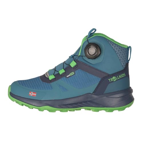 Trollkids Kids Trollfjord Hiker Mid XT 36, Dark Marine von Trollkids