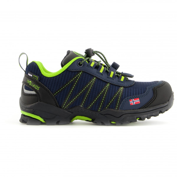 Trollkids - Kids Trolltunga Hiker Low - Multisportschuhe Gr 29 blau von Trollkids