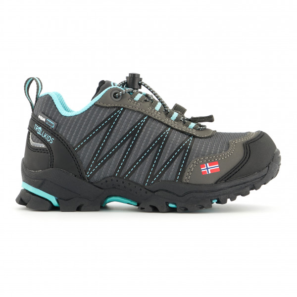 Trollkids - Kids Trolltunga Hiker Low - Multisportschuhe Gr 30 grau von Trollkids