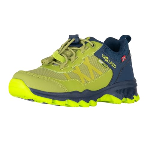 Trollkids Kids Trolltunga Hiker Low XT 31, Kiwi von Trollkids