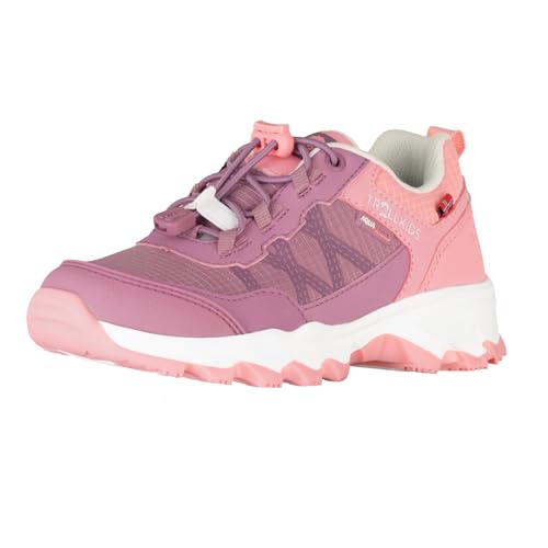 Trollkids Kids Trolltunga Hiker Low XT 31, Orchid/Peach von Trollkids