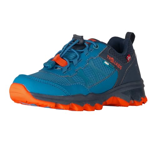 Trollkids Kids Trolltunga Hiker Low XT 41, Atlantic Blue von Trollkids