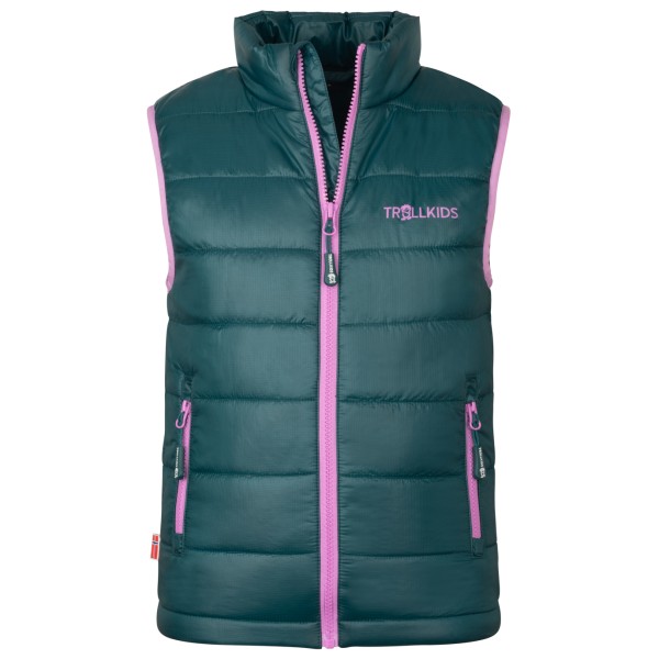 Trollkids - Kids Trondheim Vest - Kunstfaserweste Gr 152 blau von Trollkids