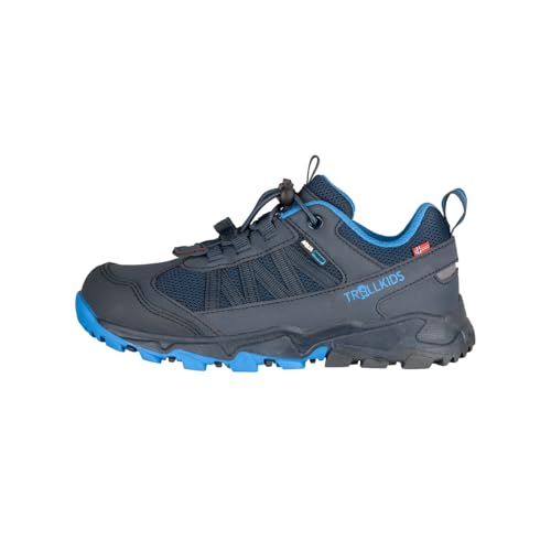 Trollkids Kids Tronfjell Hiker Low 29, Navy/Blue von Trollkids