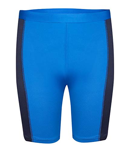 Trollkids Kinder Badehose Kvalvika, Marineblau/Mittelblau, Größe 128 von Trollkids