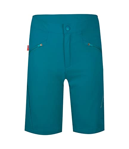 Trollkids Kinder Fahrradhose Skaland, Petrolblau, Größe 110 von Trollkids