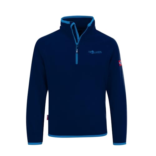 Trollkids Kids Nordland Half Zip 176, Dark Navy von Trollkids