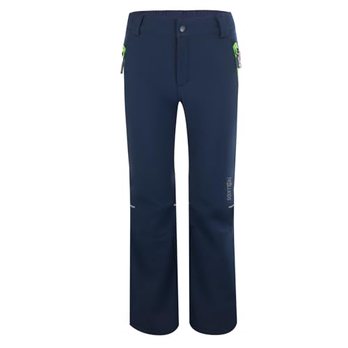 Trollkids Kids Hemsedal Softshell Winter Pant 176, Navy von Trollkids