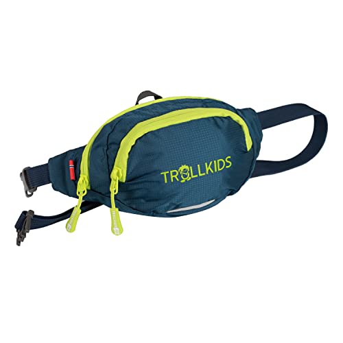 Trollkids Kinder Hüfttasche Bauchtasche Trolltunga, Petrol/Limegrün, Größe 1,2L von Trollkids