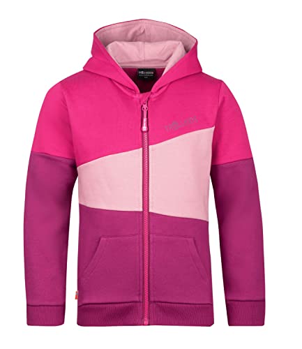 Trollkids Kinder Kapuzenpulli Alesund, Feuerbeere/Pflaume/Violett, Größe 152 von Trollkids