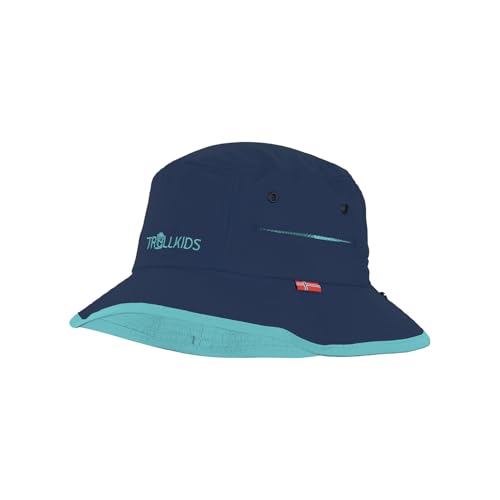 Trollkids Kids Trollfjord Hat 50, Mystic Blue/Lake Blue von Trollkids
