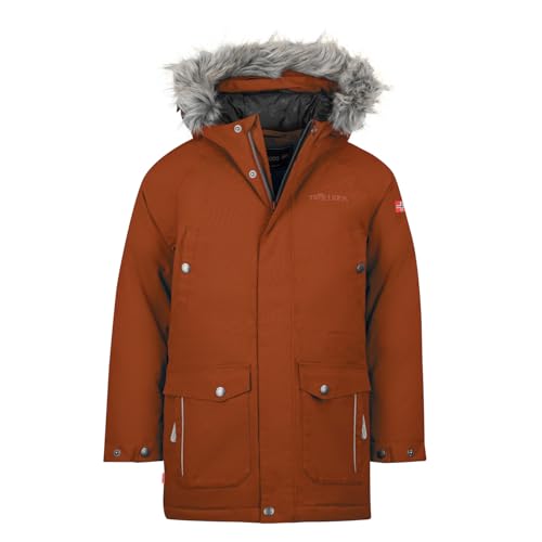 Trollkids Kids Nordkapp Jacket 128, Cinnamon von Trollkids