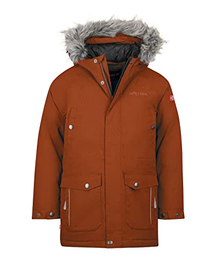 Trollkids Kids Nordkapp Jacket 152, Cinnamon von Trollkids