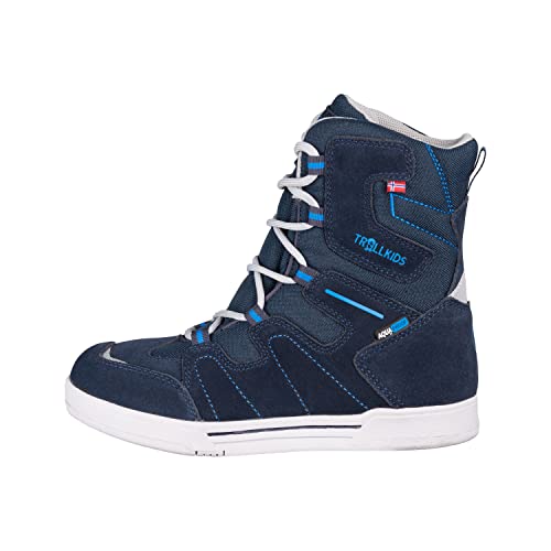 Trollkids Kinder Skanden Winter Schuh, Marineblau/Mittelblau, Größe 30 EU von Trollkids