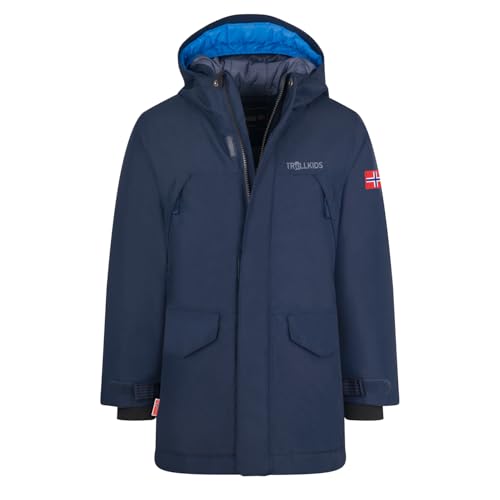 Trollkids Kids Harstad Jacket 110, Navy von Trollkids