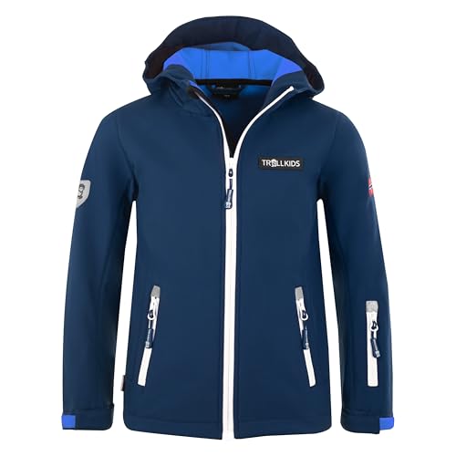 Trollkids Kids Oslofjord Jacket 104, Dark Navy von Trollkids
