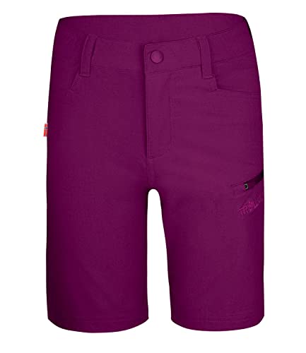 Trollkids Kinder Softshell Shorts Haugesund, Maulbeere, Größe 104 von Trollkids