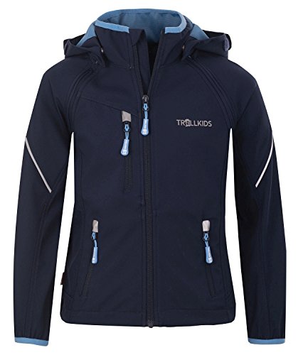 Trollkids Kinder Softshell Zipp-Off Jacke Rondane, Marine, Größe 092 Trollkids Kinder Softshell Zipp-Off Jacke Rondane, Marine, Größe 092 von Trollkids