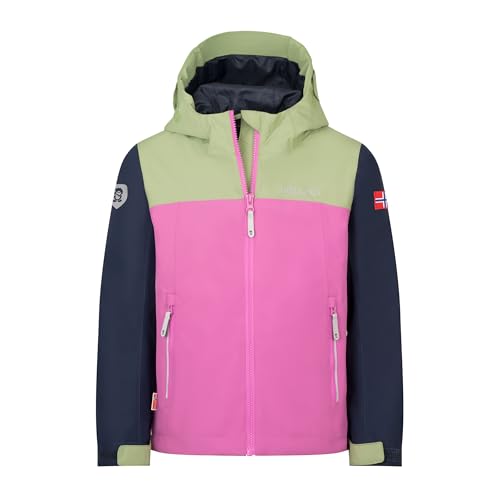 Trollkids Kinder Telemark Regenjacke - 152 von Trollkids