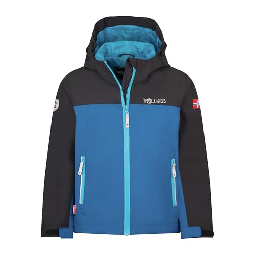 Trollkids Kinder Telemark Regenjacke - 176 von Trollkids