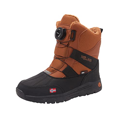 Trollkids Kinder Winterboots Narvik XT, Zimt, Größe 30 von Trollkids