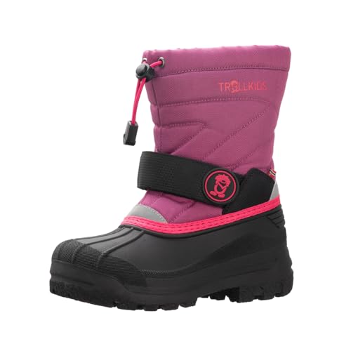 Trollkids Kids Telemark Winter Boots PRO 32, plum von Trollkids