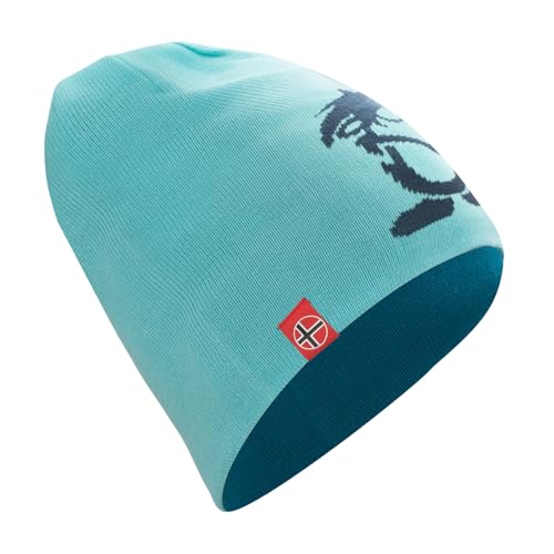 Trollkids Kids Troll Beanie Long 50, Arctic Blue von Trollkids