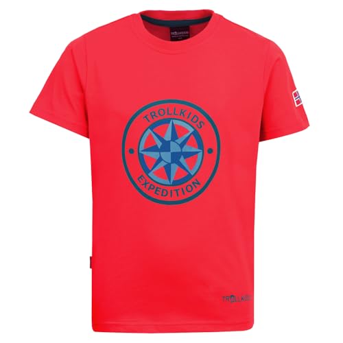 Trollkids Kids Windrose T 104, Spicy red von Trollkids