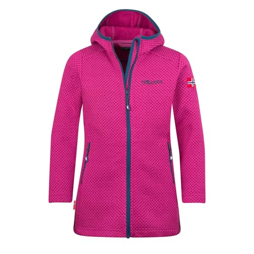 Trollkids Girls Jondalen Coat 128, Bright Berry von Trollkids