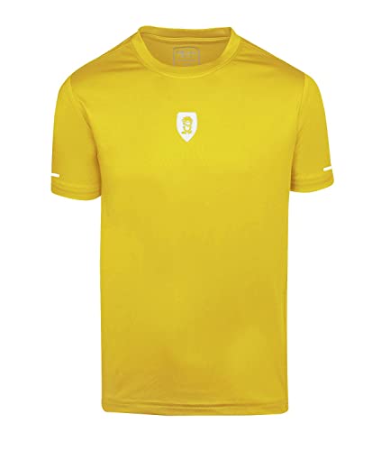 Trollkids Mädchen Funktions-Shirt Preikestolen, Trübes Gelb, Größe 116 von Trollkids