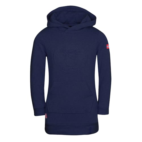 Trollkids Girls Sandefjord Dress 140, Navy von Trollkids