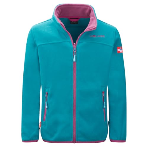 Trollkids Girls Oppdal Jacket XT 92, Bright Berry von Trollkids