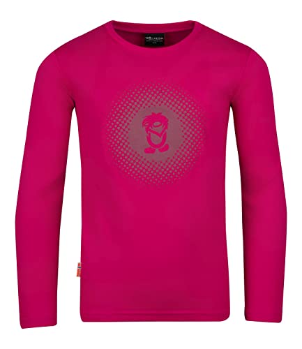 Trollkids Mädchen Pointillism Longsleeve, Lila/Dunkellila, Größe 128 von Trollkids