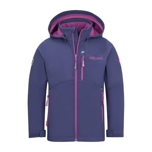 Trollkids Girls Balestrand Jacket 176, Violet Blue von Trollkids